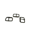 1 1/4" Smoke Black Roller Buckle