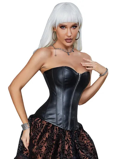 14 Pieces Plastic Bone sexy leather corset