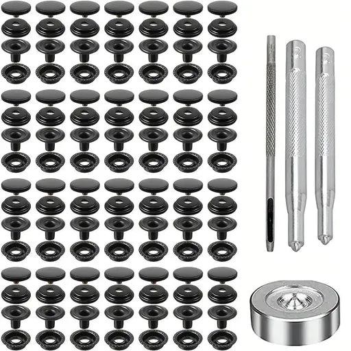 15mm Head x 6mm Post Snap Set (Pick your Color)