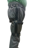 Leather strip restraint Shorts with "O" Rings for the restraints