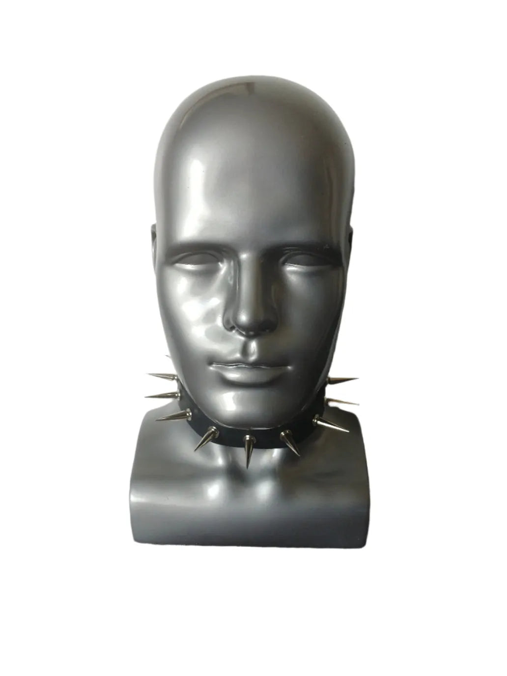 "STLW" 3/4" Leather Studded Collar 12 x 28mm Studs