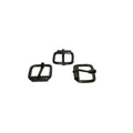 3/4" Smoke Black Roller Buckle