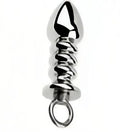 Metal Anal Beads Style Butt Plug.