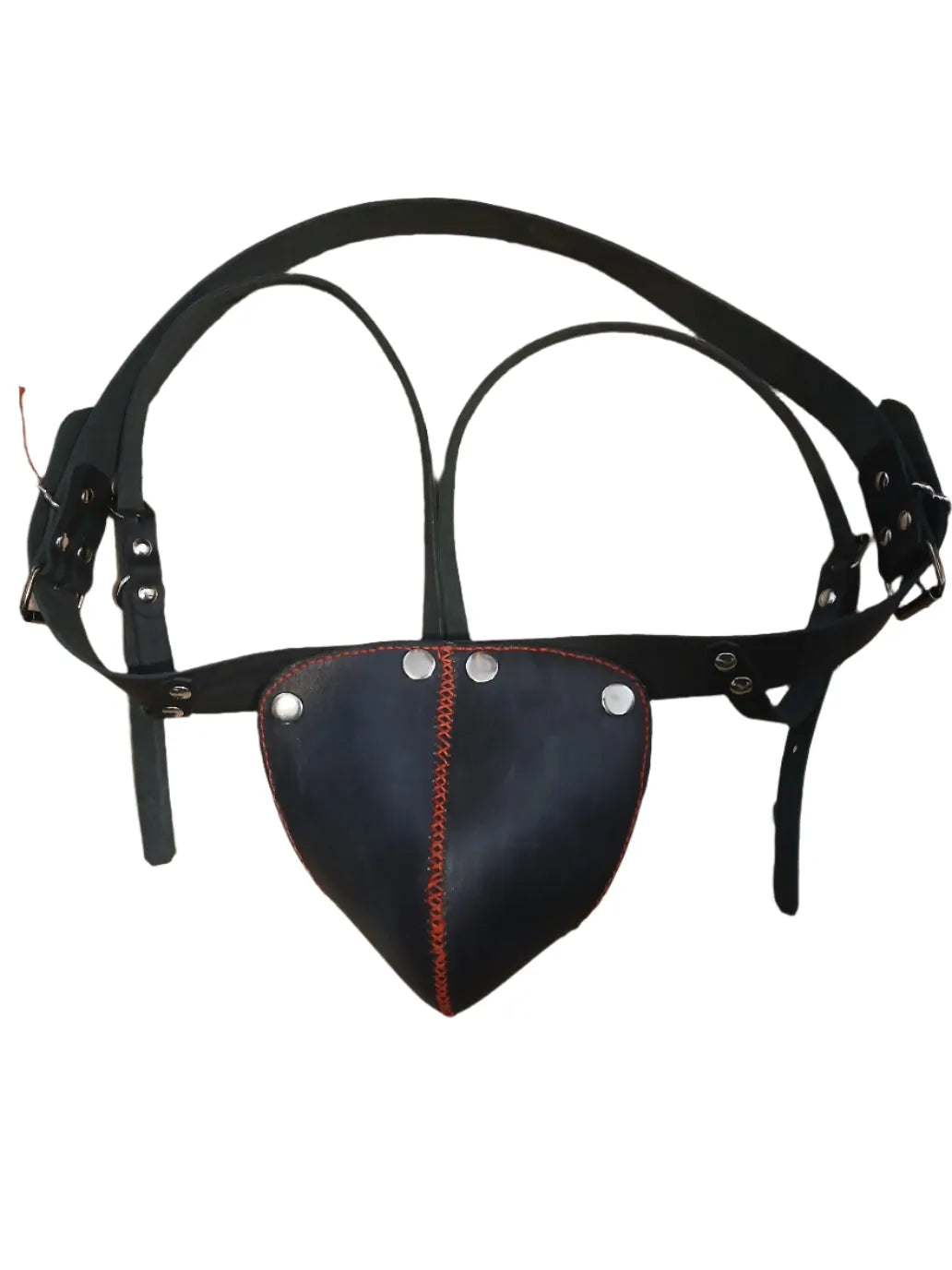 STLW Leather Pouch Jockstrap (S-M 28-33")