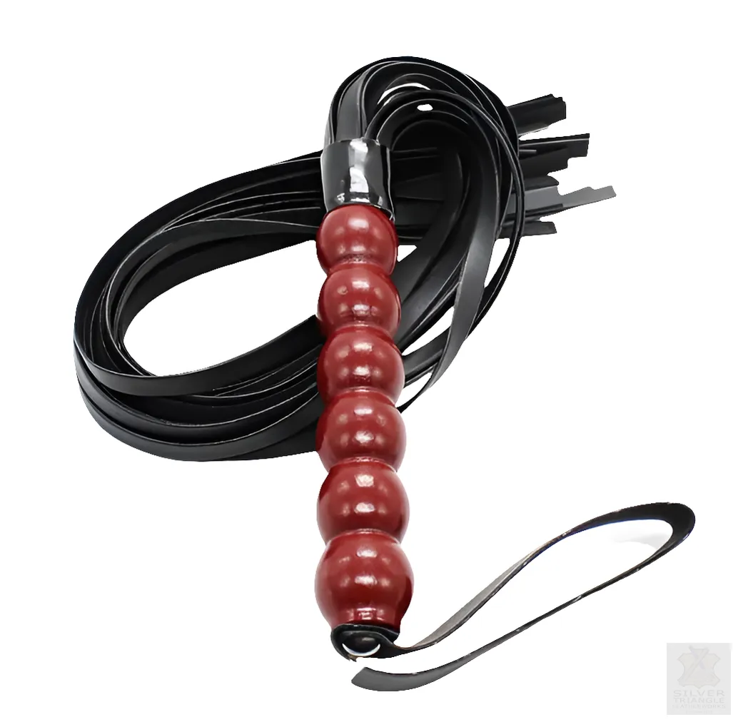 Faux Leather Horse Whip