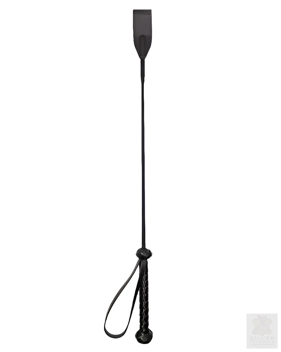 Faux Leather Riding Crop