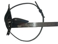 Gag with leather buckle strap to hold it