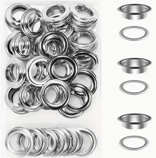 Chrome Grommets (Pick the Diameter Hole)