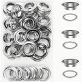 Chrome Grommets (Pick the Diameter Hole)