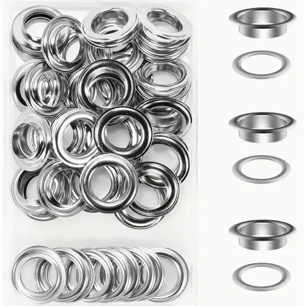 Chrome Grommets (Pick the Diameter Hole)