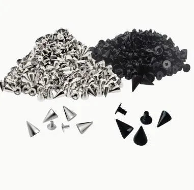 7mm Base x 10mm Pyramid Stud (Pick your color)