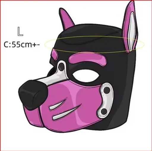STLW x Furrjoi Polyester Unisex Full Face Dog Mask (XL)