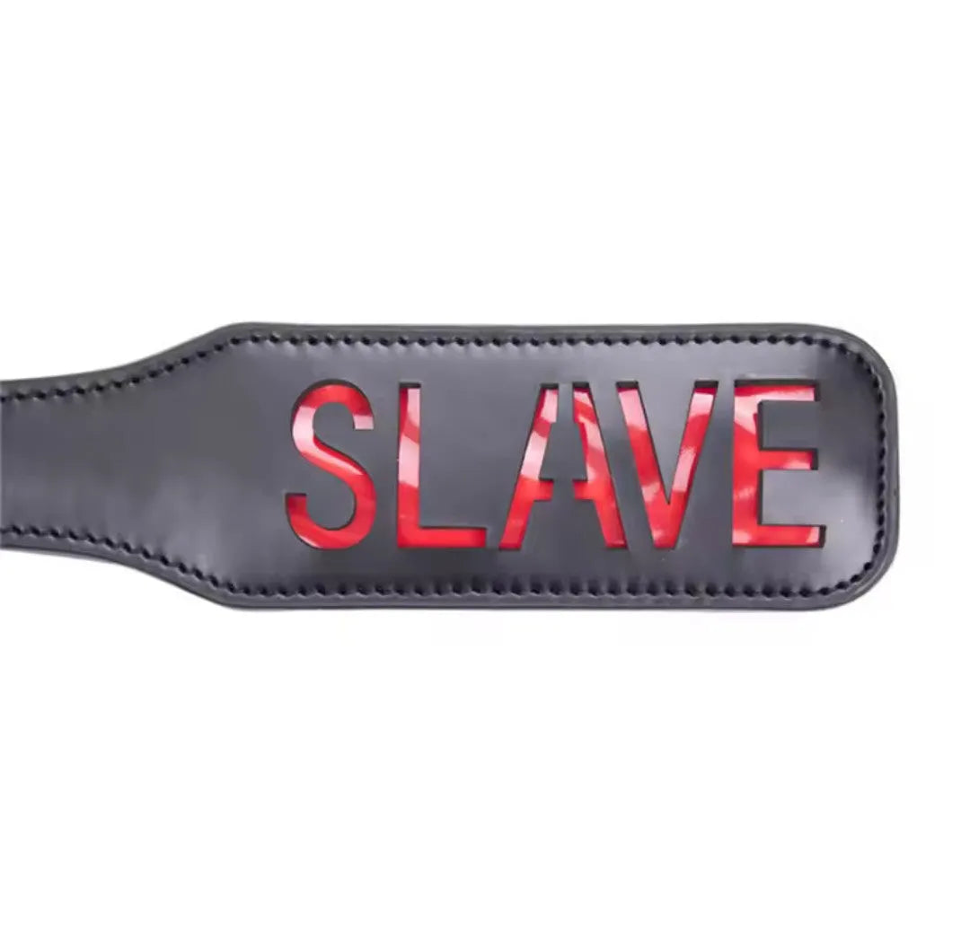 "STLW" Leather "Slave" Paddle