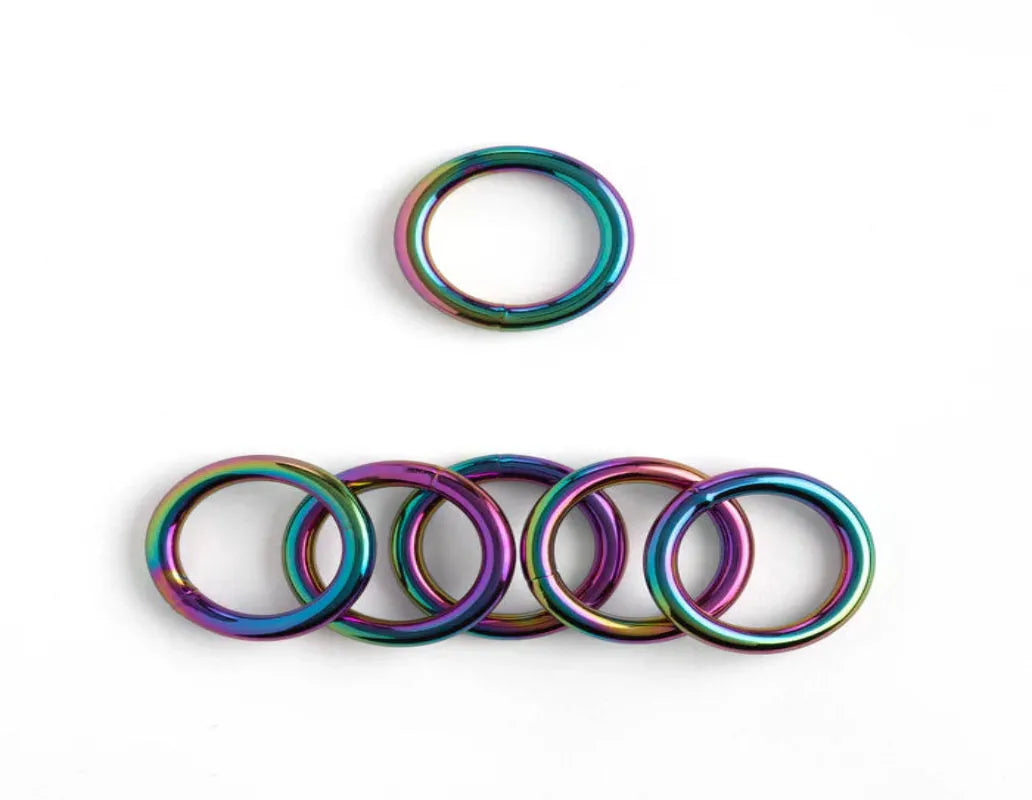 3/4" Rainbow Metal "O" Ring